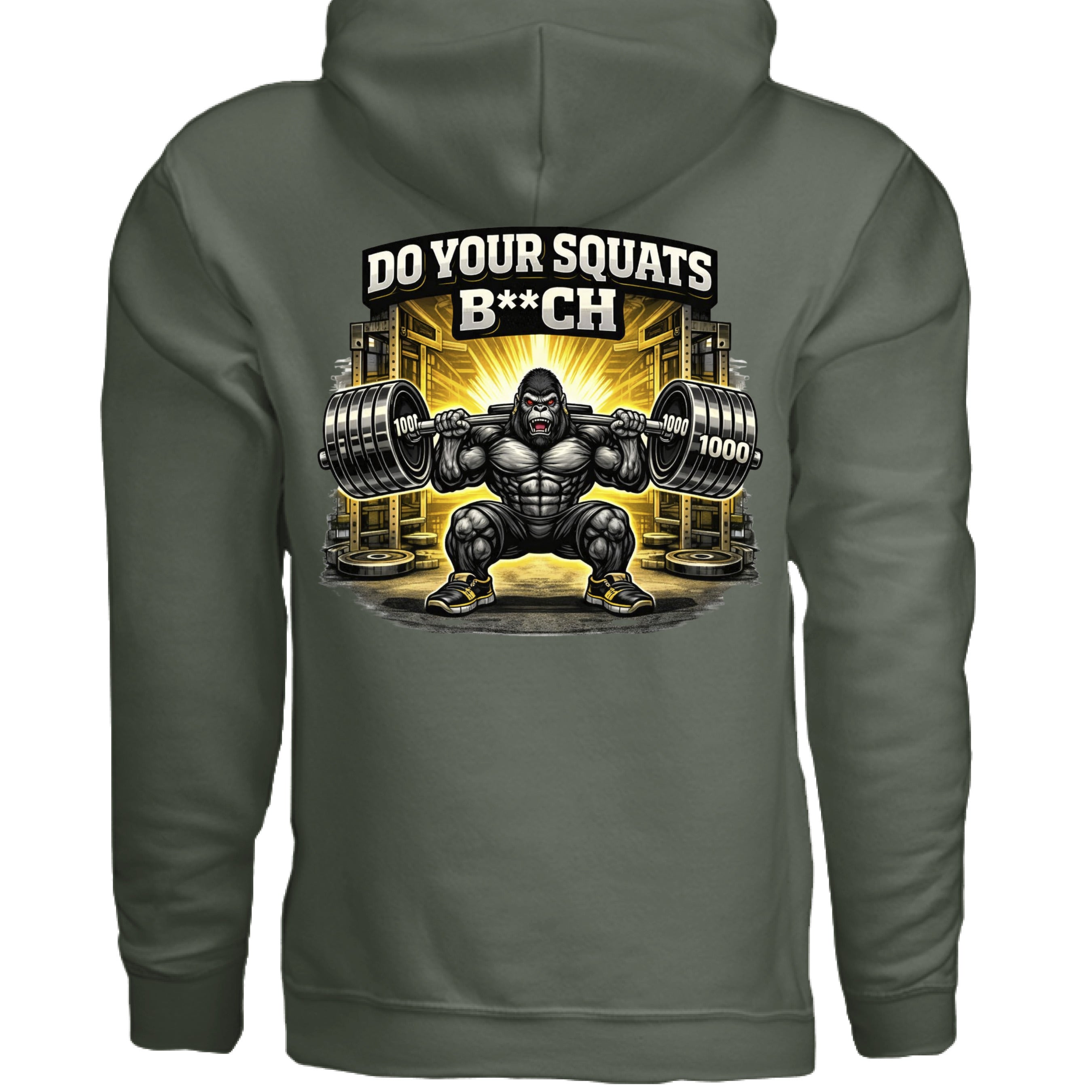 MILITARY GREEN - BACK